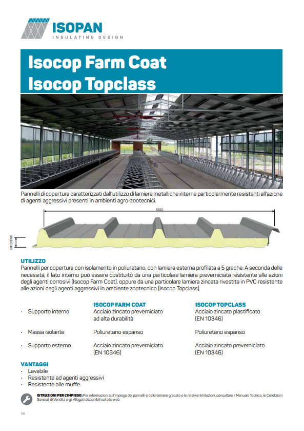 Isocop Farmcoat e Topclass rev13