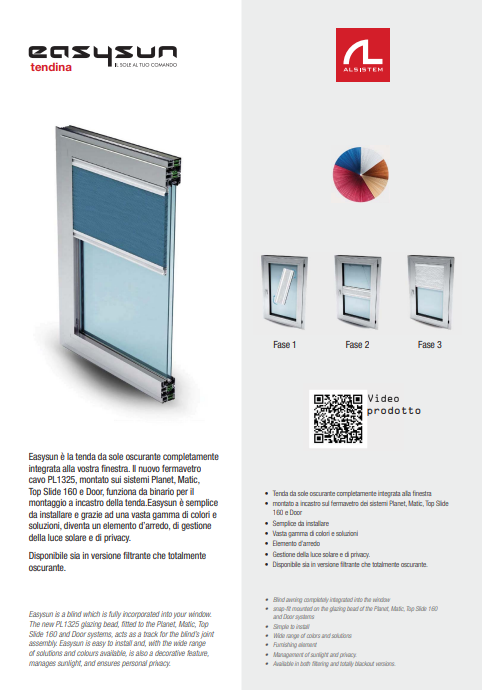 Scheda Tecnica Easy-Sun