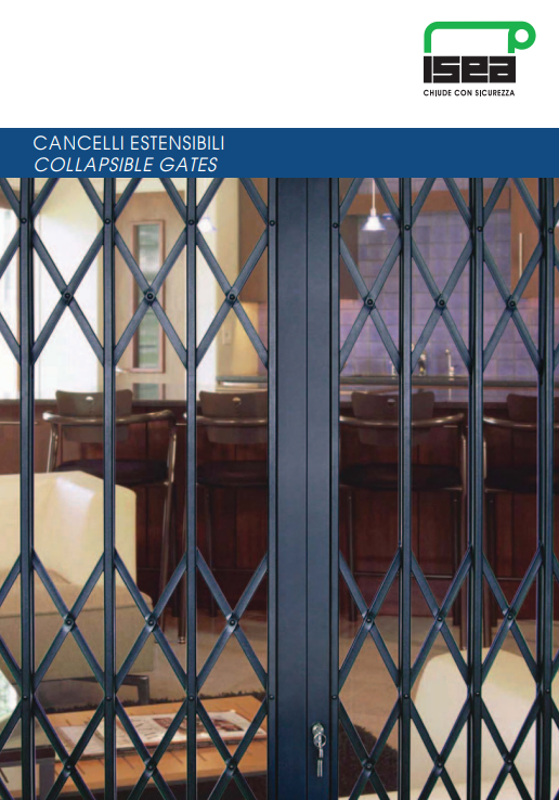 Catalogo cancello estendibile Isea
